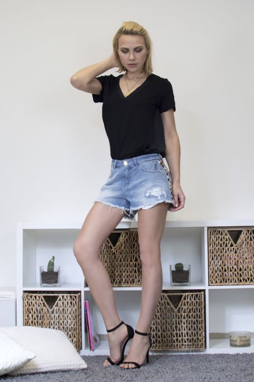 Esen Lynne denim shorts