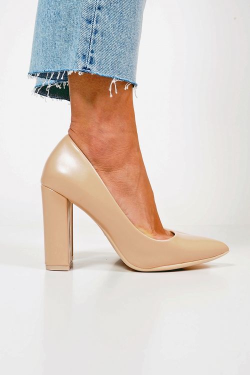 Kerry Pumps with square heel