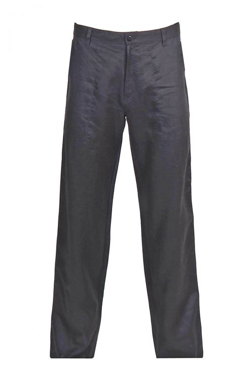 LINEN TROUSERS WITH POCKETS