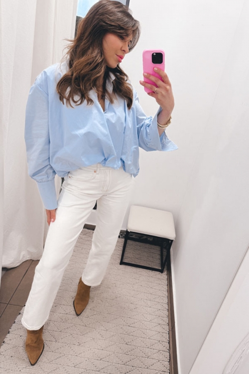 Balloon shirt Violet