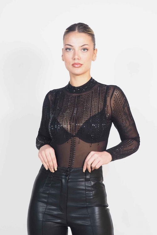 Crystal detailed bodysuit Page