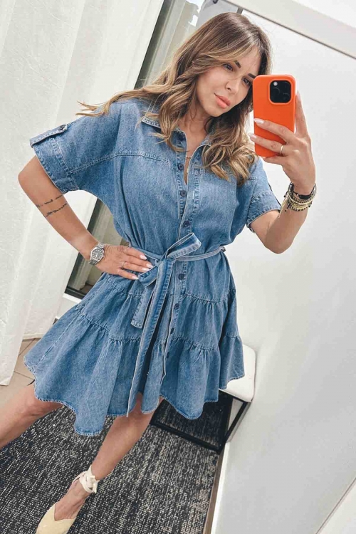 Denim dress Lucy