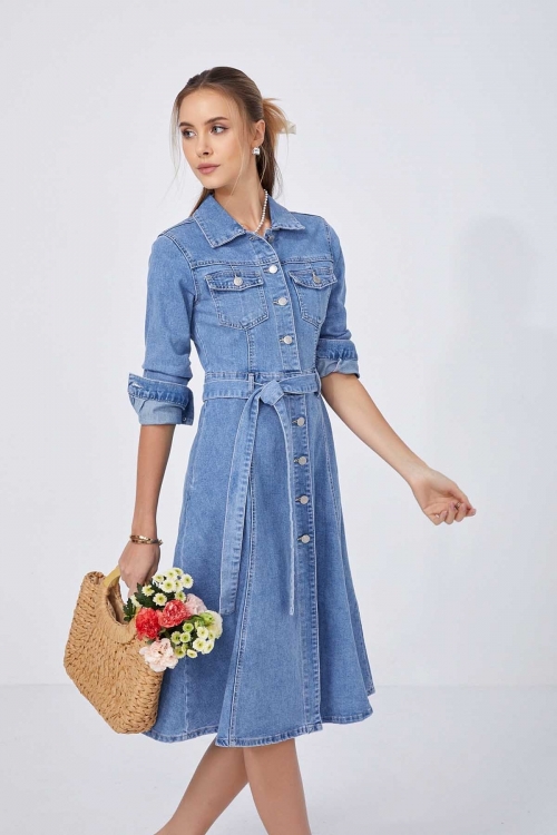 Denim dress Vesper