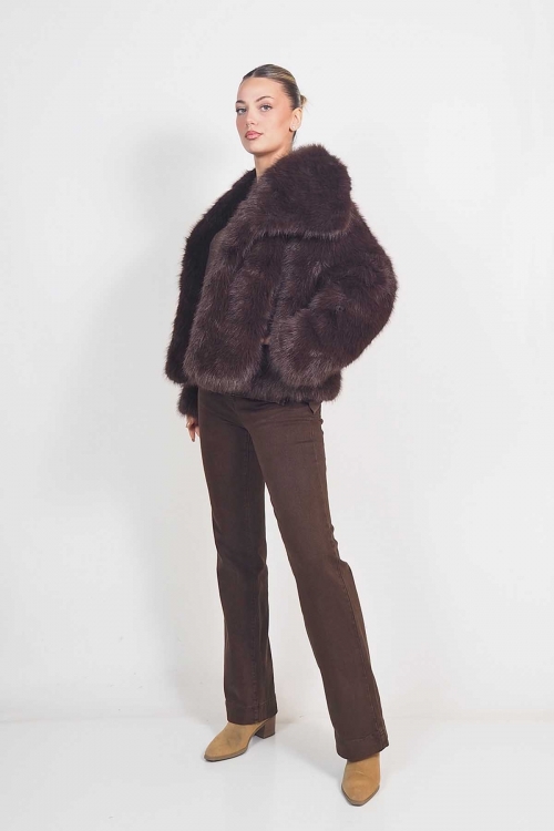 Eco leather fur Esme