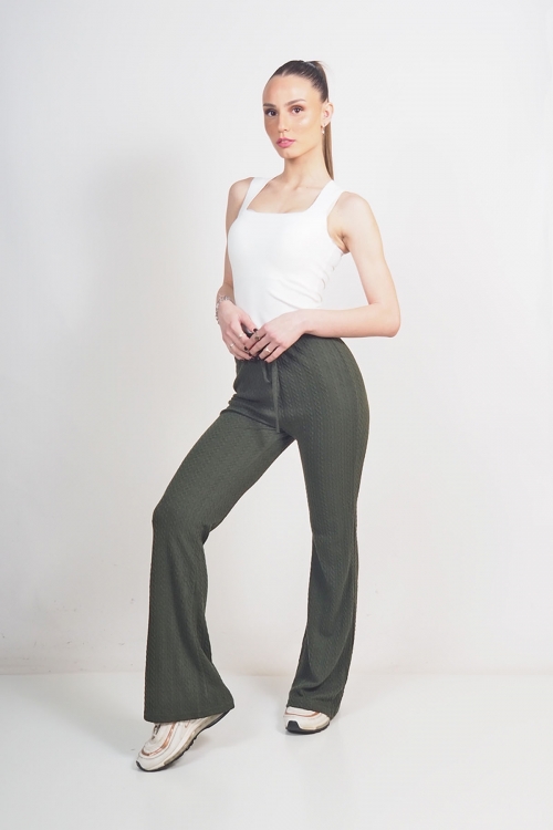 Εmbossed loungewear pants Sloane