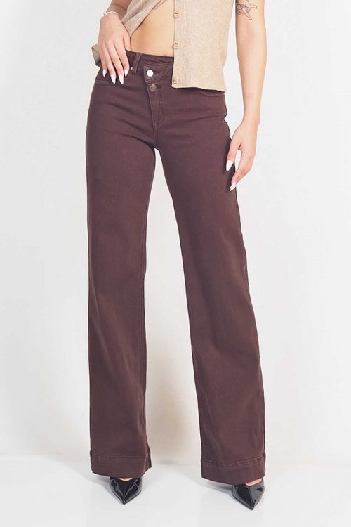 High waisted 2 buttoned wide leg jeans Louise High waisted 2 buttoned wide leg jeans Louise