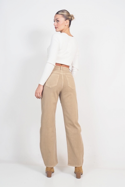 High waisted baggy jeans Nora