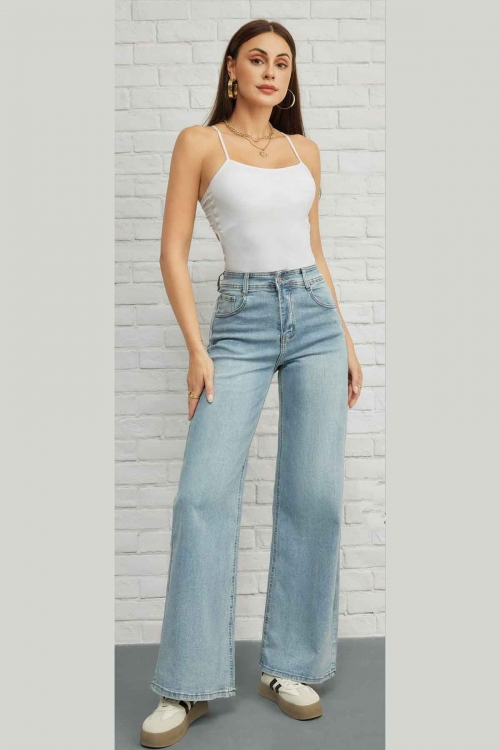 High waisted flared jeans Krista
