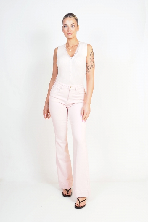 High waisted flared jeans Zinnia