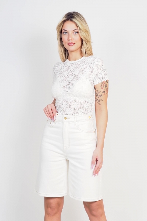 High waisted shorts Cecilia