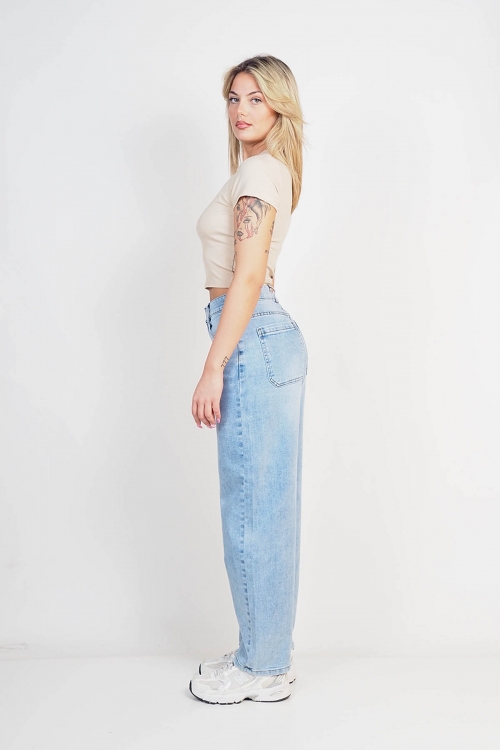 High waisted slouchy jeans Celinda