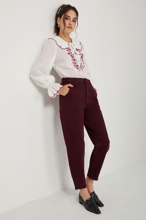 High waisted slouchy jeans Gisela