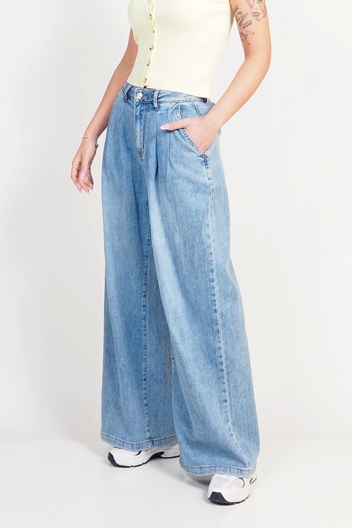 High waisted wide leg jeans Amara
