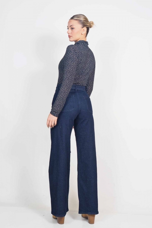 High waisted wide leg jeans Ziva