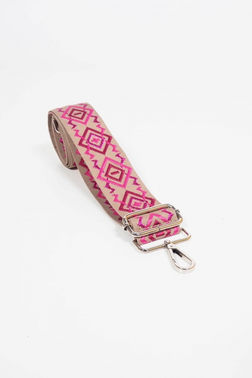 Embroidered boho bag straps/belts