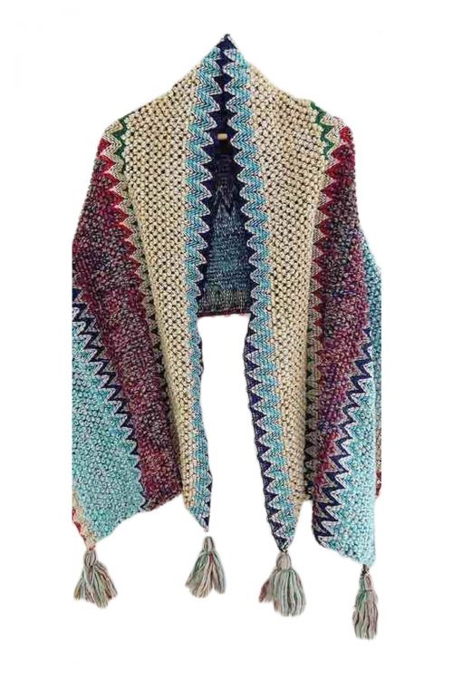 Nairobi viscose tassel scarf