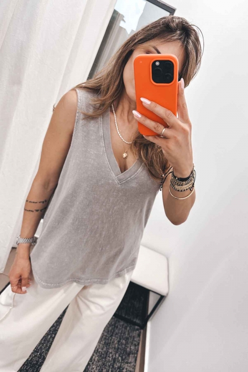 Liria sleeveless shirt