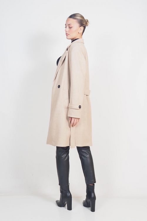 Suede type coat Sophie