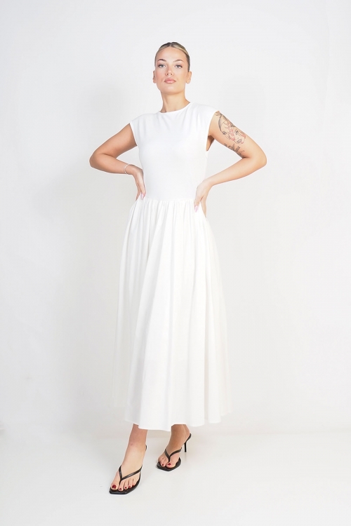 Long sleeveless dress Reina