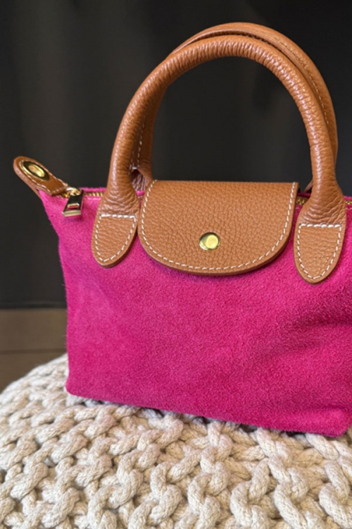 Mini suede bag Daphne