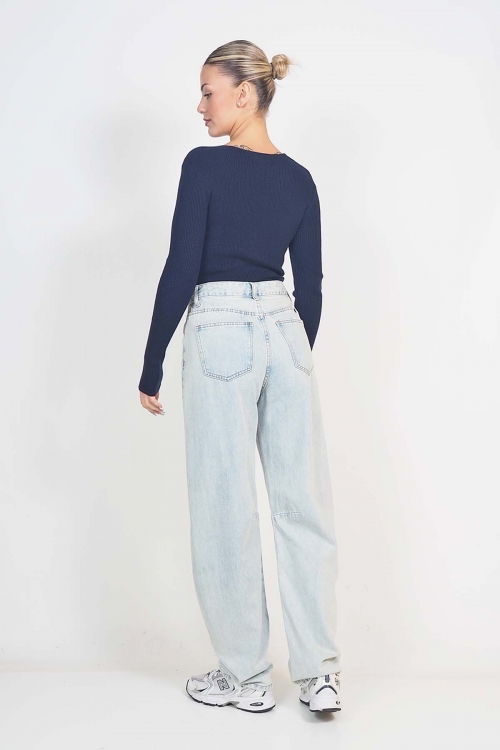 Premium high waisted baggy jeans Beryl