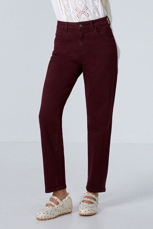 Premium high waisted mom fit jeans Zephyr