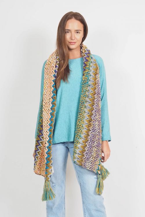 Nairobi viscose tassel scarf