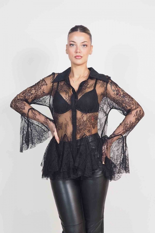 Romantic lace shirt Vivian