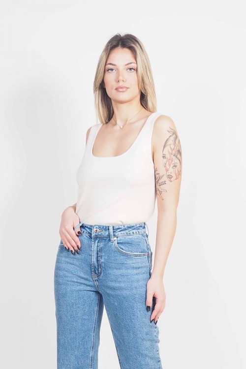 Soft knit sleeveless top Fenia