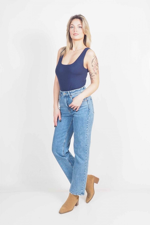 Soft knit sleeveless top Fenia