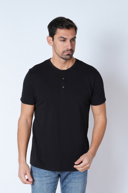 T-shirt with buttons James