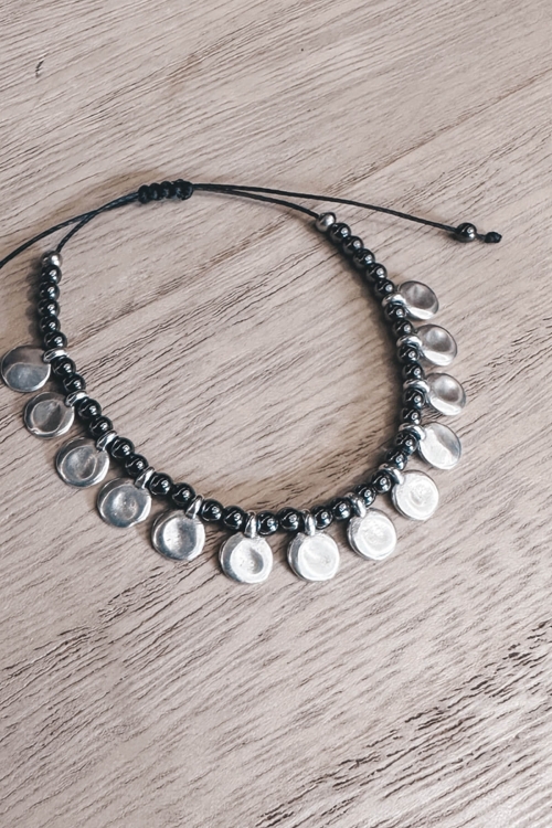 Hematite bracelet - fleuria