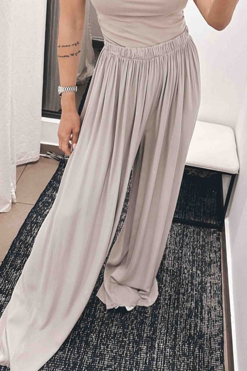 Wide leg soft trousers Kim
