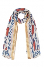 Navy Blue/Beige